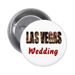 Las Vegas Wedding Pinback Button