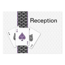 Las Vegas wedding Reception  Cards Business Card