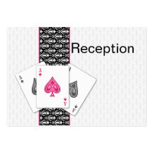 Las Vegas wedding Reception  Cards Business Cards