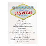 Las Vegas Wedding Reception Enclosure Business Card Template