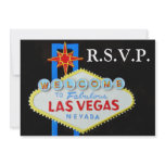 Las Vegas Wedding RSVP Save the DAte invitations