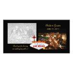 Las Vegas Wedding Thank You Photo Cards