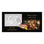 Las Vegas Wedding Thank You Photo Cards