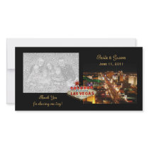 Las Vegas Wedding Thank You Photo Cards
