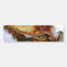 Lasagna Food Bumper Stickers
