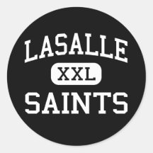 LaSalle - Saints - High - Saint Ignace Michigan Sticker
