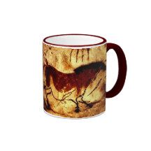 Lascaux Horse Coffee Mugs