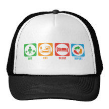 L'ascenseur, mangent, dorment, répètent - le chape casquette