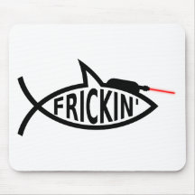 Laser Ichthys Mousepads