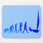 laser sailing sailors blue sail gifts and tees mousepads