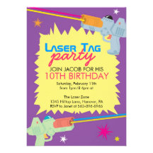 Laser Tag Birthday Party Ideas