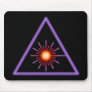 Laser Warning Mousepad