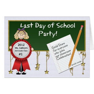 Last Day Of School Cards, Photocards, Invitations & More