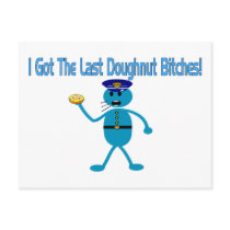 Last Doughnut Post Card