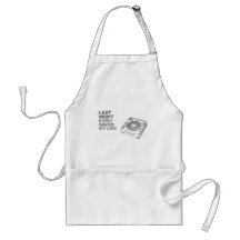 Last Night A CDJ Saved My Life - DJ Disc Jockey Apron