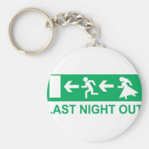 last night out keychain