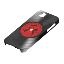 Last Night The DJ Saved My Life Vinyl Record Black iPhone 5 Covers
