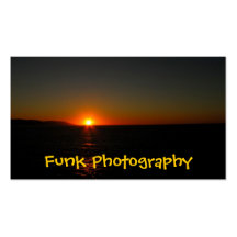 Last of the Sun Business Card Template