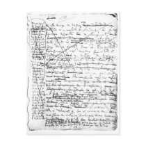 Last page of 'A la Recherche du Temps Perdu' postcards