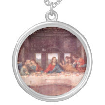 Last Supper by Leonardo da Vinci, Renaissance Art Necklace