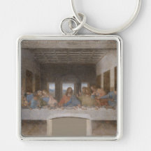 Last Supper  Leonardo da Vinci's late 1490s mural Key Chain