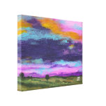 Last Thoughts Decor Canvas Print From Original Art