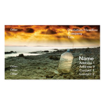 Last water business card template