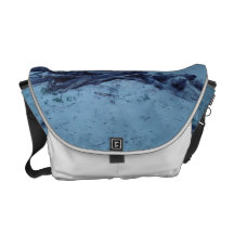 Last weekend they built a bonfire. messenger bag