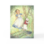 Late - Alice in Wonderland Greeting Card