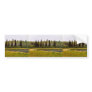 Late summer vegetation around a small lake bumper sticker