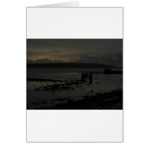 Late winters afternoon from Pennington Marshes Greeting Card