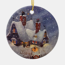 L'atelier de Père Noël au Pôle Nord, réveillon de  Décorations Pour Sapins De Noël