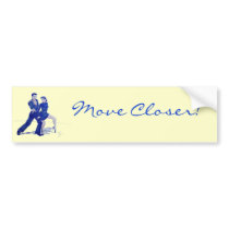 Latin Ballroom Dancing Bumper Sticker