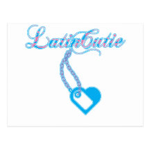 Latin Cutie Postcard