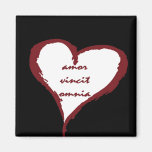 Latin Love Conquers All Heart Magnet