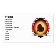 Latin Mandorla Business Card