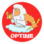 Latin: Optime! stickers