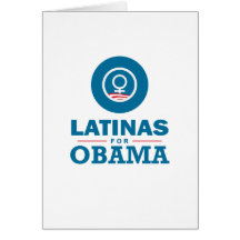 Latinas for Obama Cards