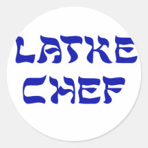 Latke Chef Stickers