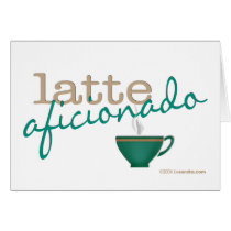 Latte Aficionado Cards
