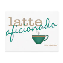 Latte Aficionado Postcards