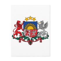 Latvia Official Coat Of Arms Heraldry Symbol