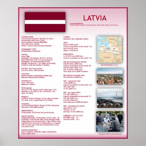 Latvia zazzle_print