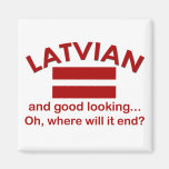Latvian beau aimants pour réfrigérateur