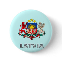 Latvian Emblem Pin