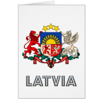 Latvian Emblem Cards