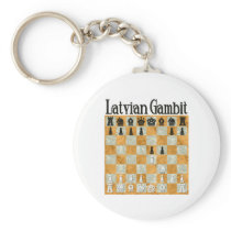 Latvian Gambit Keychain