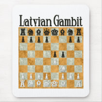 Latvian Gambit Mouse Mats
