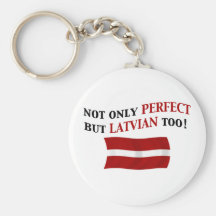 Latvian parfait porte-clé