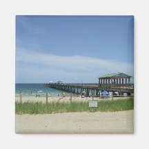 Lauderdale by the Sea, Fort Lauderdale Florida Fridge Magnet